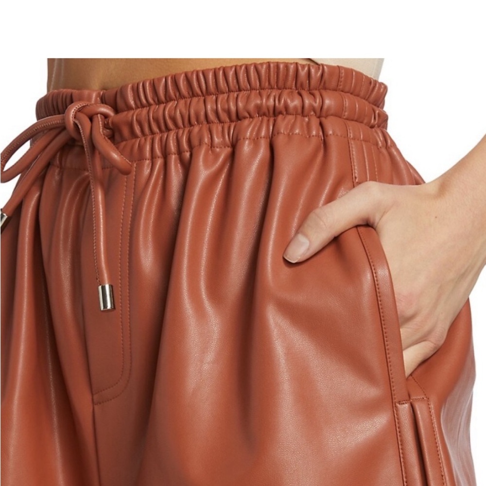ALC Leather Shorts
